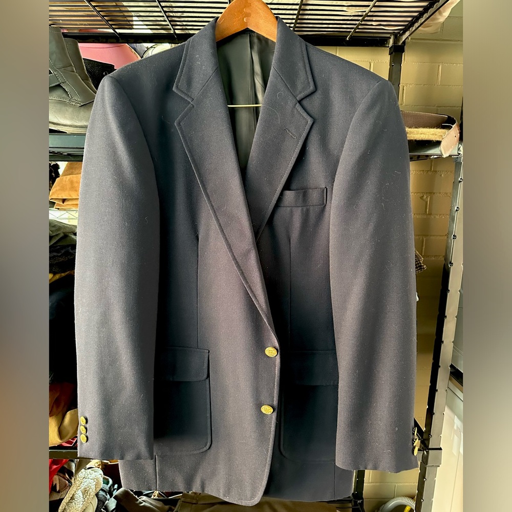Navy Blue University Blazer